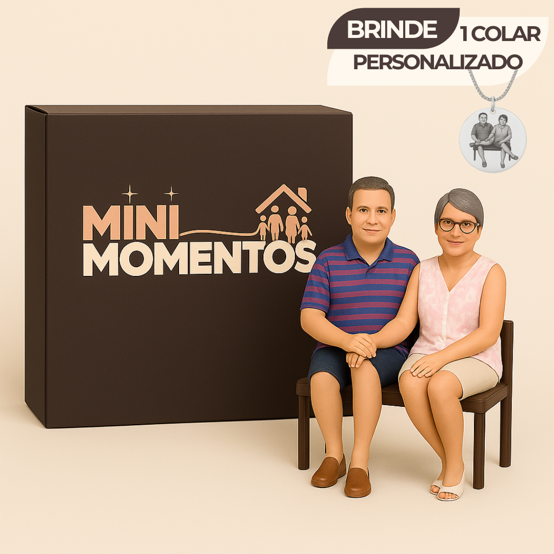 Miniatura Personalizada à Mão + Brinde Especial